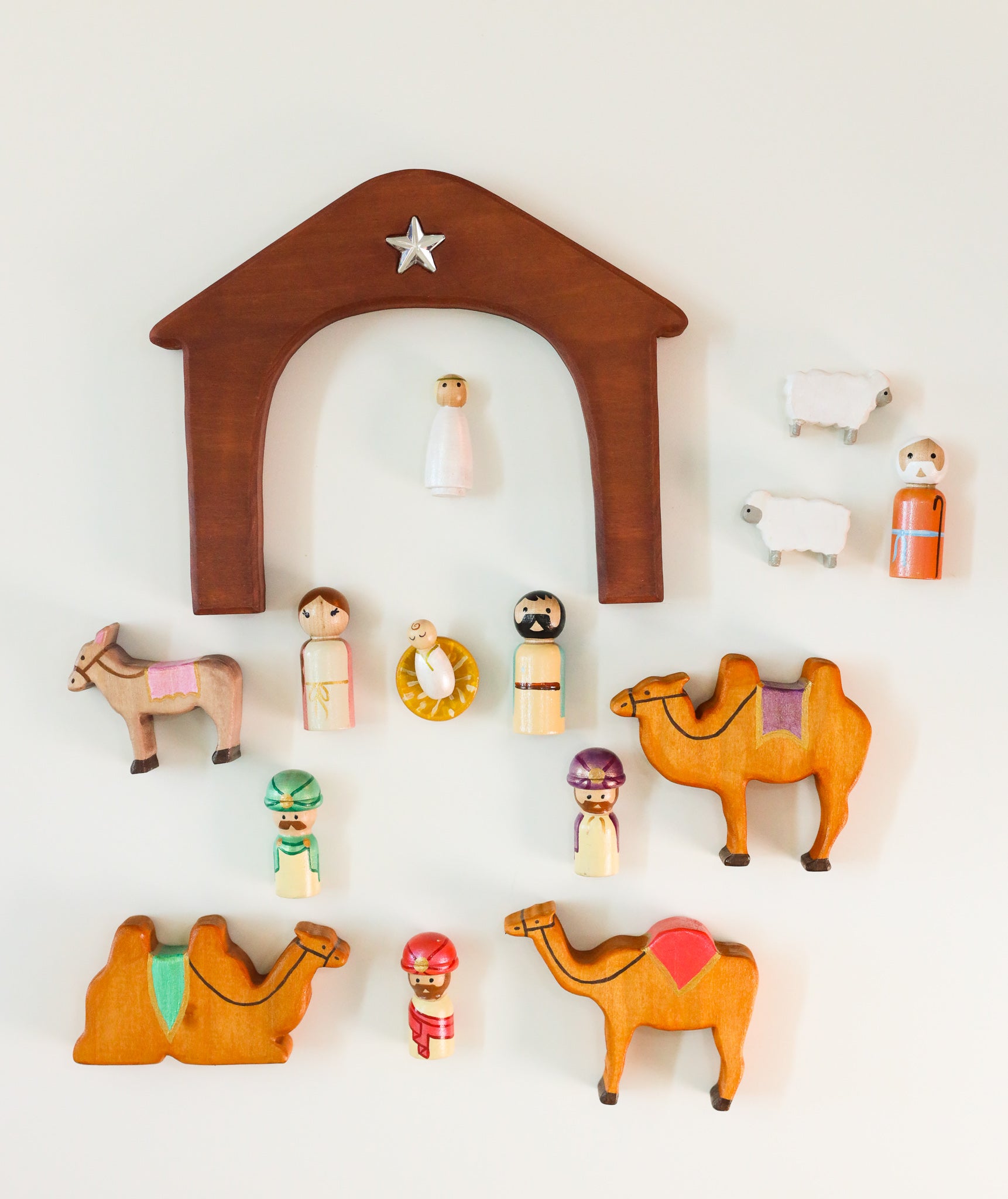 Nativity Playdoh Activity - Girl Loves Glam