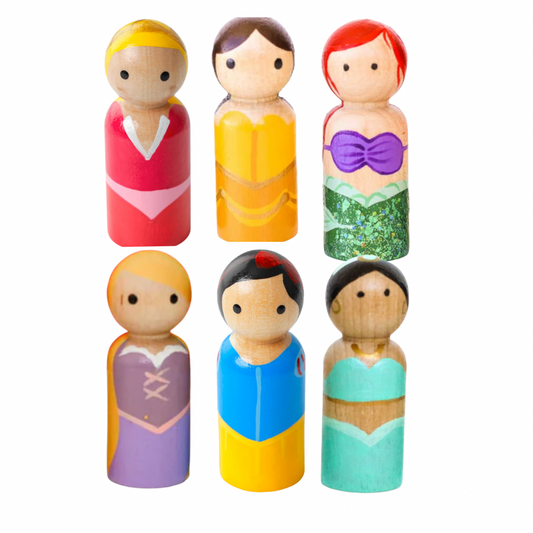 Princess Peg Doll Bundle