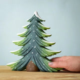 Snowy Fir Tree Set