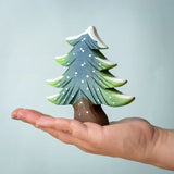 Snowy Fir Tree Set